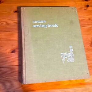 Vintage Green Singer sewing book